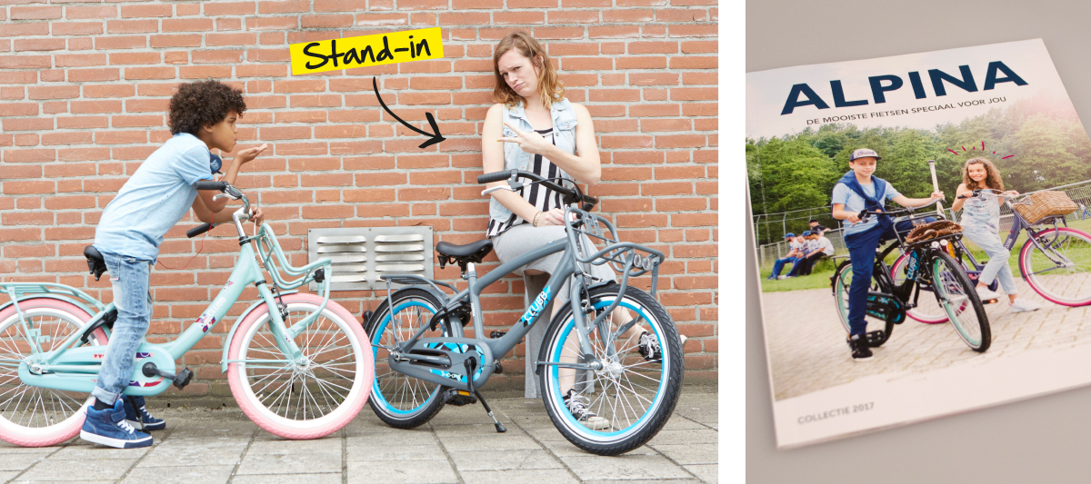 kindermodellen kinderfietsen alpina fotografie