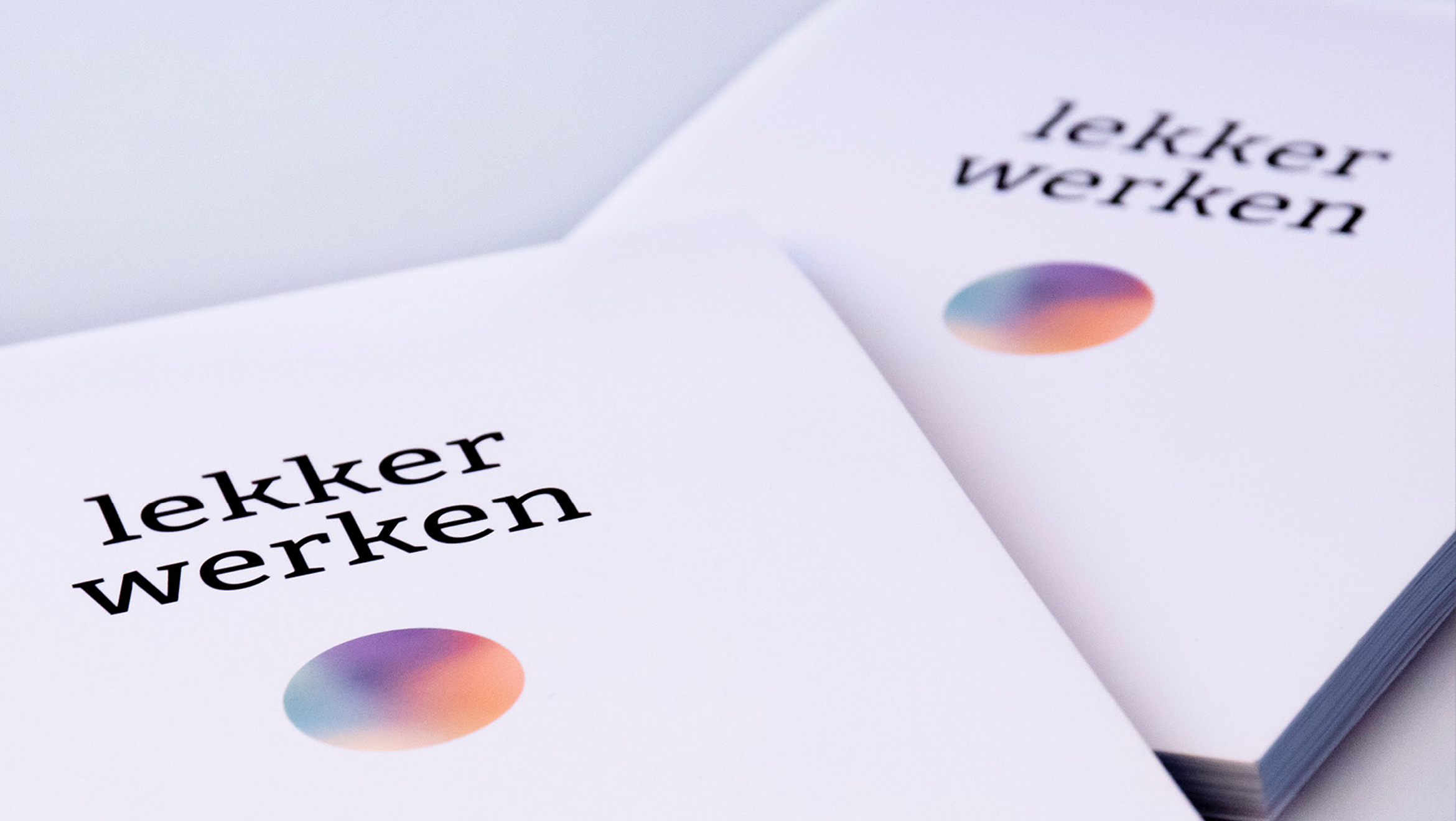 Ontwerp brochure Deltion mbo lekker werken
